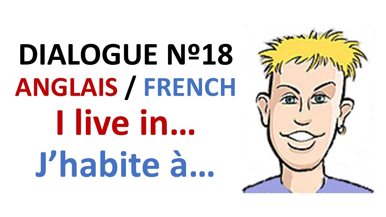 Dialogue 18 English French Anglais Français Where do you live?