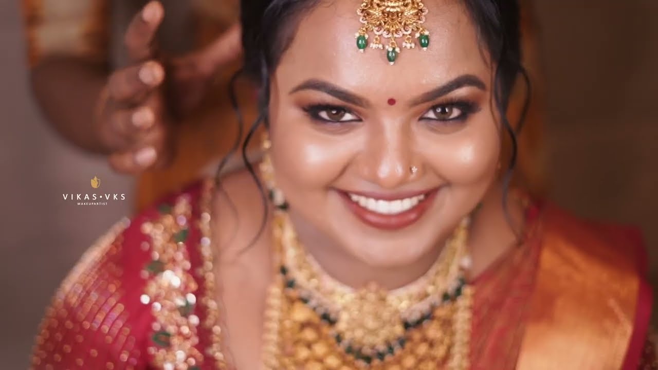 Свадебный макияж в Южной Индии 2026 | Свадьба в Керале | Визажист Викас Вкс
