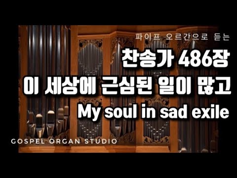 [새찬송가] 486장 이 세상에 근심된 일이 많고ㅣ 찬송가 파이프 오르간 반주