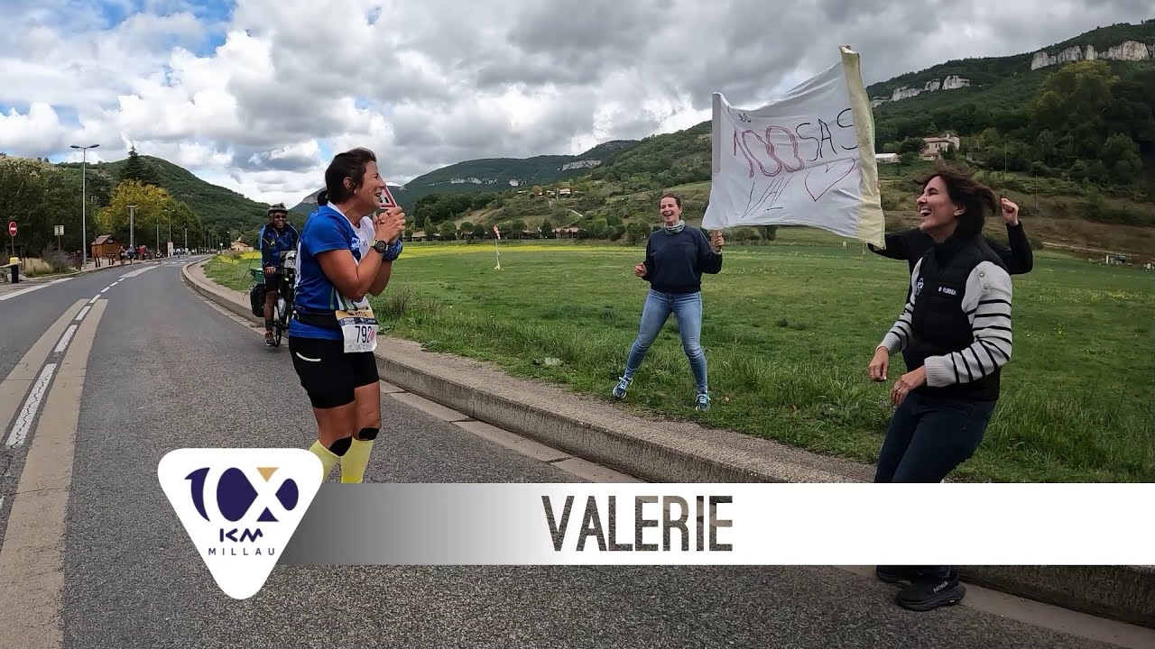 Valérie et les 100 km de Millau - Edition 2024