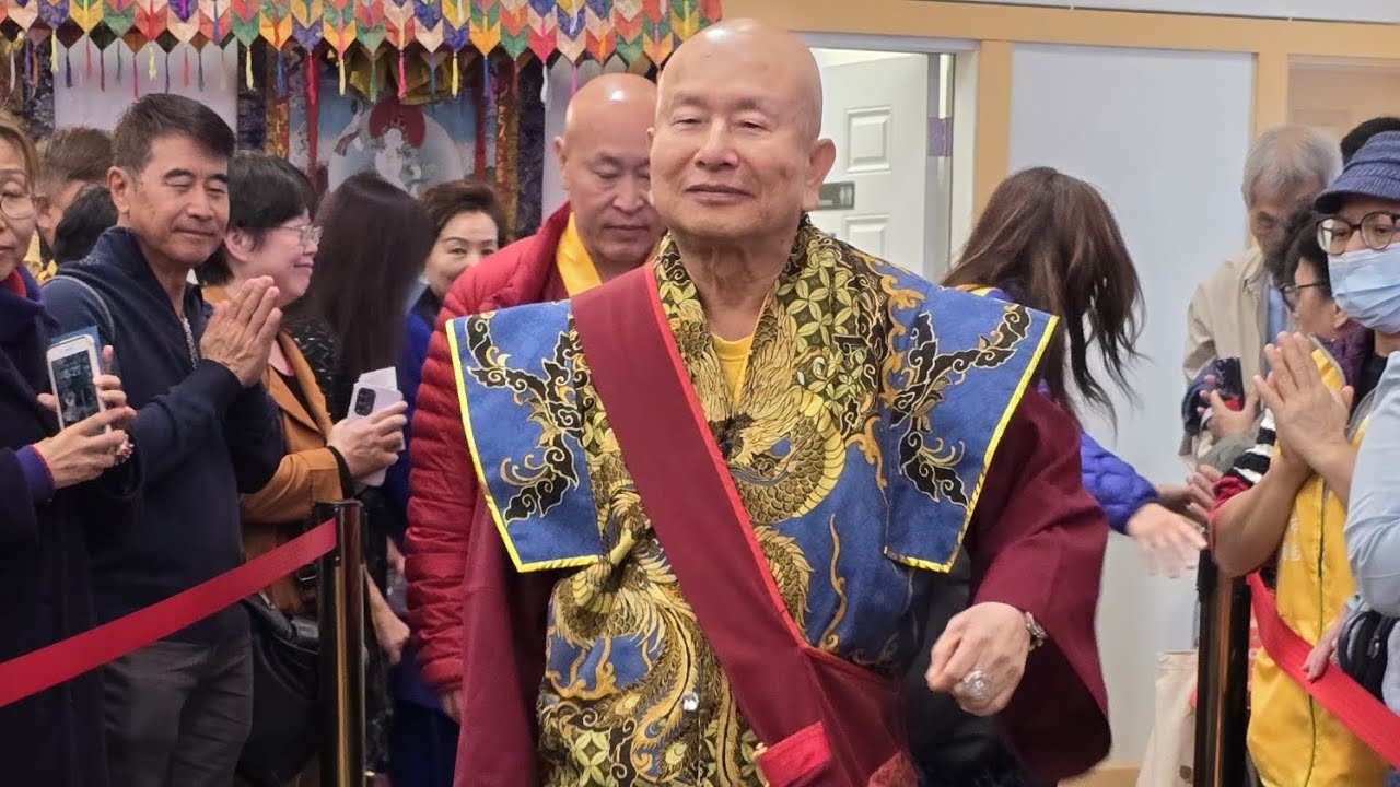 時輪佛的弘傳者，真佛法力無邊。師尊為彩虹雷藏寺特別開光。法會灌頂法流殊勝！