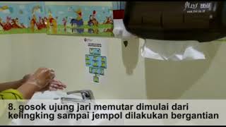 11 langkah mencuci tangan