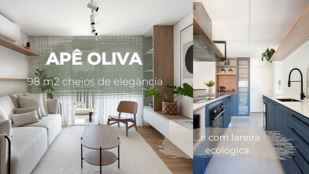 Tour Apê Oliva - 98m2 super bem decorados com elegância e sensação de aconchego