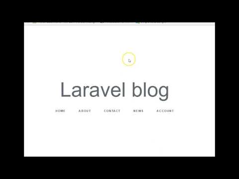 Laravel 5.3 tutorial