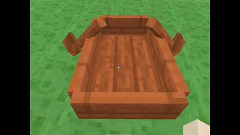 Jump and get in boat on slime block