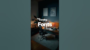 Best trending fonts for content creation in 2025 #fonts #contentcreation