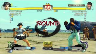 FAXgimoto [Makoto] vs. greeee123ngoblin [Dudley] | PS3 SSF4 Arcade Edition