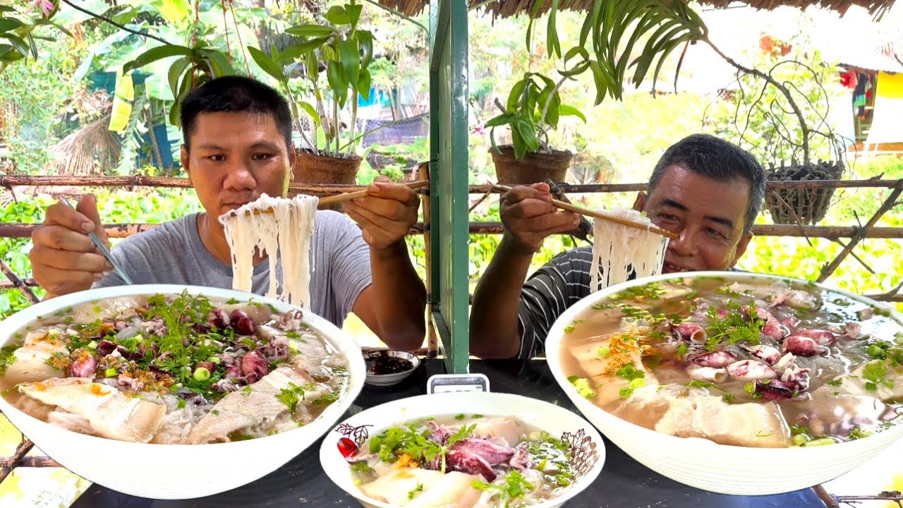 Trận Đấu Khủng.Khiếp Nhất Chấp 300g Ăn 6,3 Ký HỦ TIẾU MỰC | ATĐQ