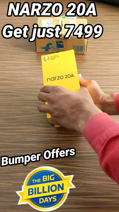 Realme Narzo 20A, I Got It Just 7499 In BBD Days Sell Get Bumper Discount On SBI Debit Card🔥 #Shorts