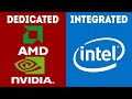 integrated vs dedicated Graphics card difference