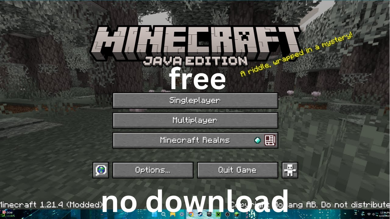 How to play Minecraft FREE NO DOWNLOAD - YouTube