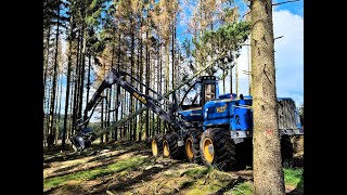 : *THE biggest Swede*  Rottne H21-D 8WD  Holz-Winter  Biggest Harvester  Harvesteraction  #1 