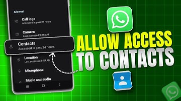 How to Allow WhatsApp Access to Contacts on Android | Fix WhatsApp Contacts Not Showing