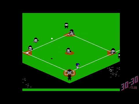 Baseball Simulator 1.000 (NES) - Gameplay