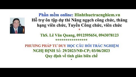 Nghị định 29 hướng dẫn thực hiện luật viên chức