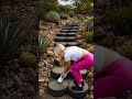 Amazing DIY Garden Pathway Made from Old Tires! 🌿♻️