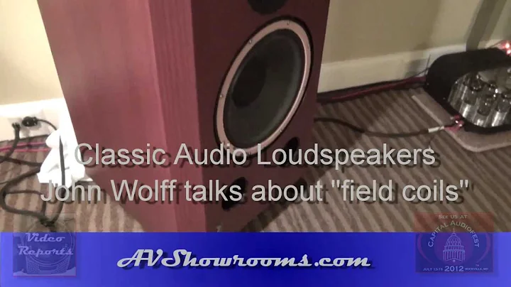 Classic Audio Loudspeakers, John Wolff