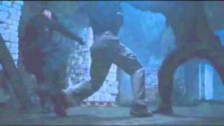 The Expendables- Terry Crews Automatic Shot Gun Scene