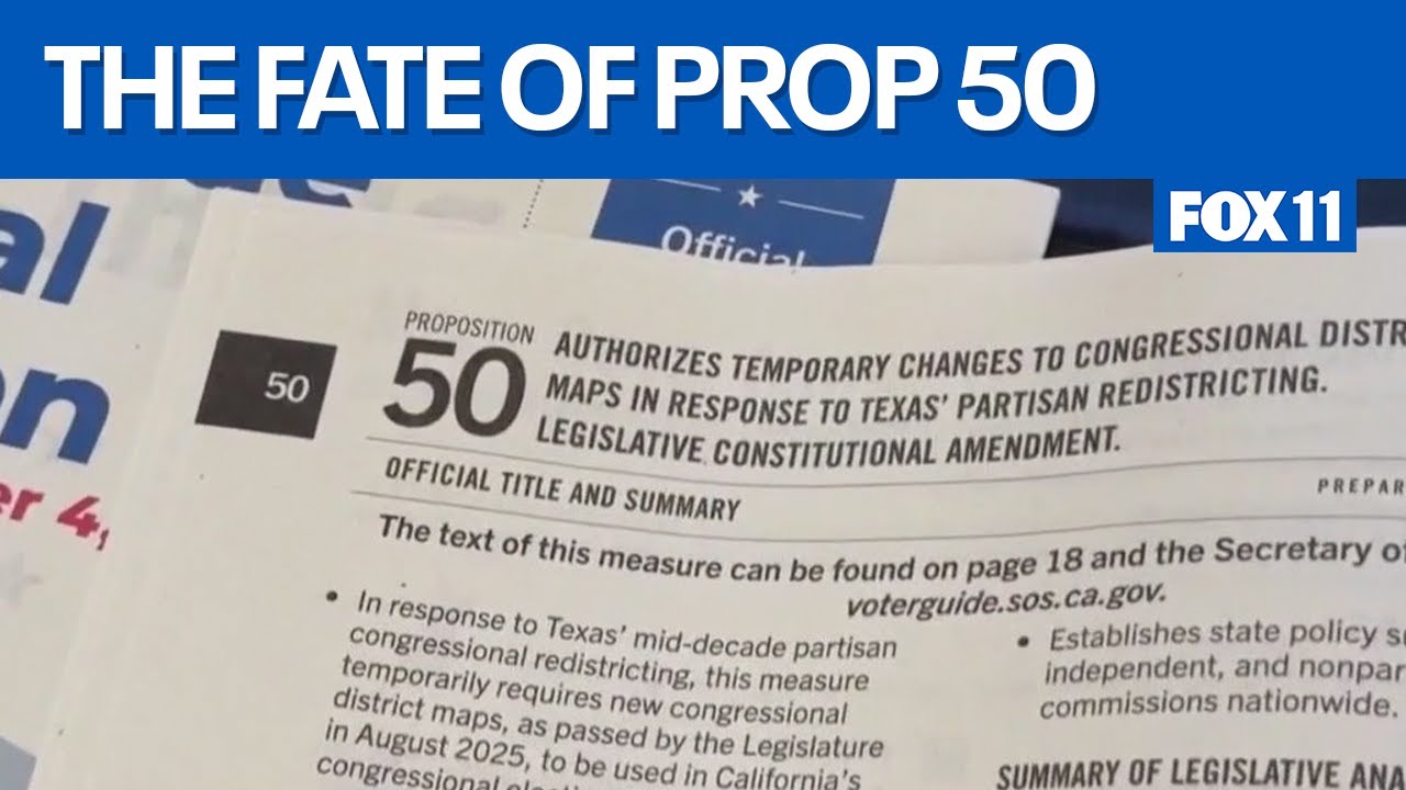 California voters decide on Prop 50  | FOX 11 LA