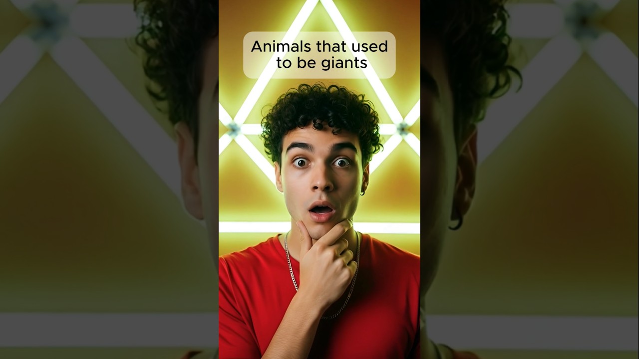 Animals that used to be giants 
