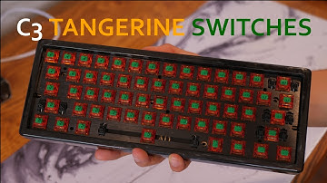 WoB C3 Tangerine Build | Budget Case Meets Premium Switches