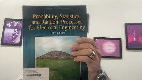 Referência 540: Probability, Statistics, and Random Processes for Electrical Engineering