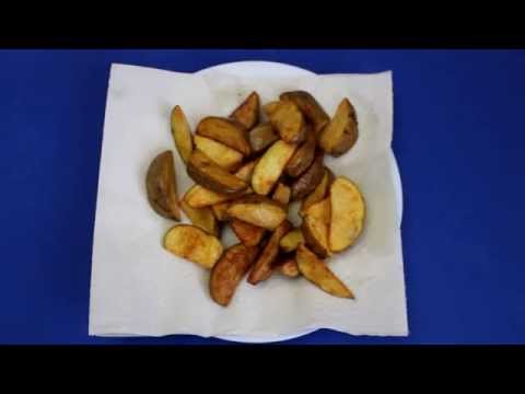 Рецепт приготовления картофеля по-деревенски во фритюрнице VITEK VT-1538 B