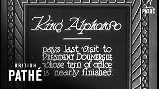 King Alphonso (1931)