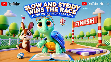 Slow and Steady Wins the Race | Aesop’s Fable Read Aloud for Kids
