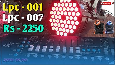 How to Setup fix Scene In DMX 512 | Dmx 512 controller Jia J191 -FIX Programming  | Part-1 Situ Vlog