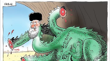 Cartoonist breaks down his method of creating light-hearted cartoons about sensitive issues