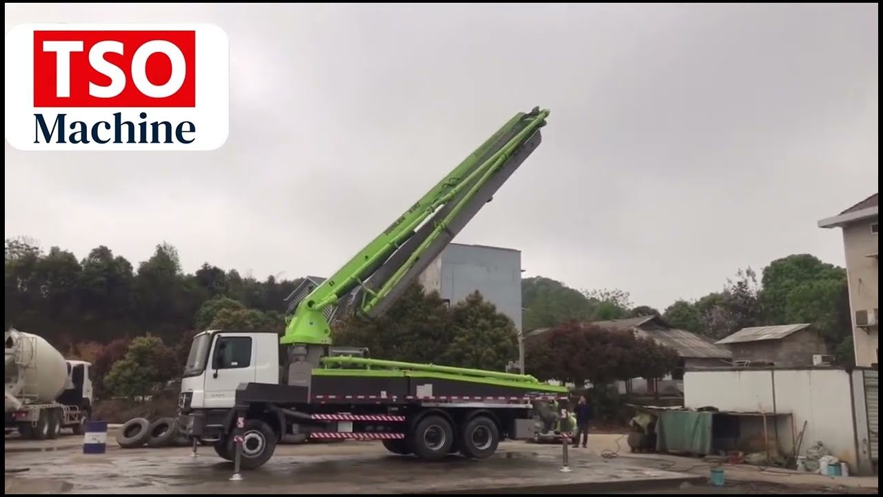 concrete pumping equipment，concrete roller machine，new concrete boom pumps for sale,concrete trailer