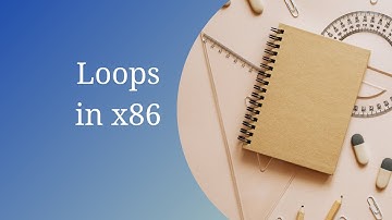 Loops - Assembly x86
