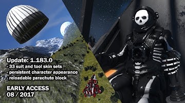 Space Engineers - Update 1.183.0 - Skins, Parachutes & Player Feedback