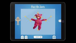 Animating Little Pig Craft in PuppetMaster App