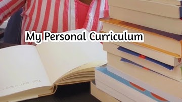 Personal Curriculum: How I Design My Life