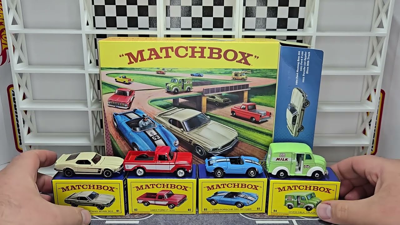 Unboxing: Matchbox 80th Anniversary Mattel Set - Replay The