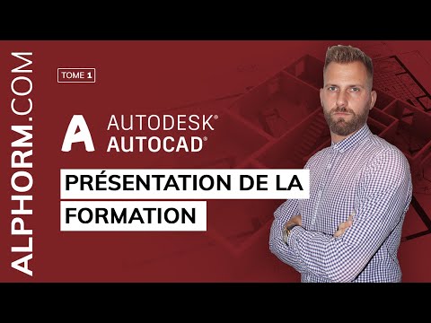 Présentation de la formation AutoCAD 2016, les fondamentaux