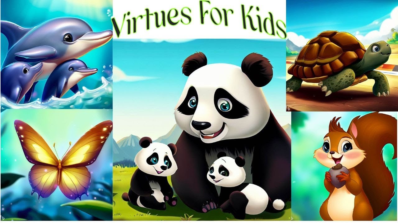 10 Virtues for Kids: Learning from Animals