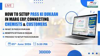 HOW SETUP TO PASS KI DUKAAN IN MARG ERP | CONNECTING CHEMISTS & CUSTOMERS