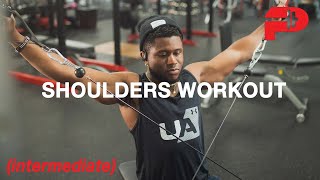 SHOULDER WORKOUT (INTERMEDIATE)