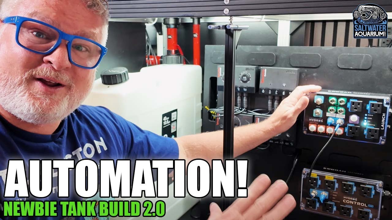 Reef Tank Automation Setup | How to Use Hydros for Heaters and Pumps  | Newbie Tank Build 2.0