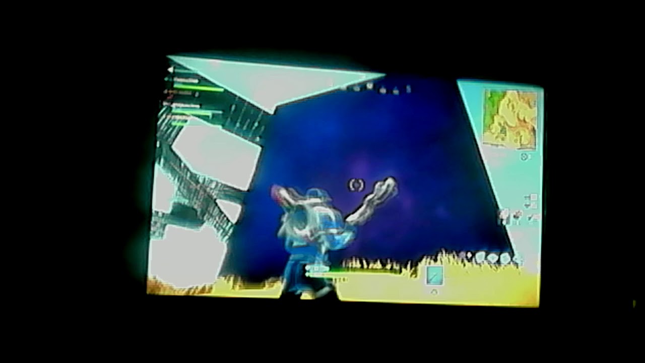 Fortnite Giant rift purple cube spawn in desert