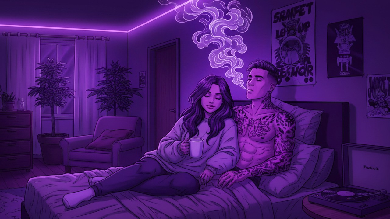 “Faded Between Us” — 420 Vibe Music | Chill Rap • Bluesy Hip-Hop • SlowRap420