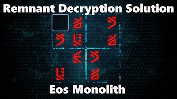 Mass Effect Andromeda Eos Monolith A Better Beginning Remnant Decryption Puzzle Solution