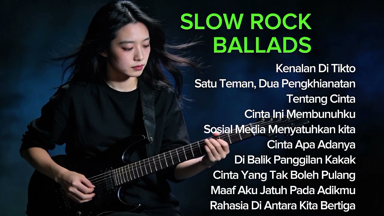 Rahasia Di Antara Kita Bertiga 🎶 Lagu Bikin Nangis 😭 Menyentuh Hati | Slow Rock Ballads Full Album