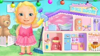 Sweet Baby Girl Doll House 🏠 Play, Care & Bed Time 🌖 TutoTOONS screenshot 4