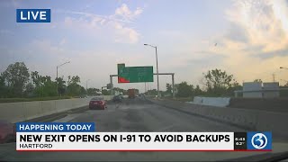 VIDEO: New I-91 exit in Hartford opens today