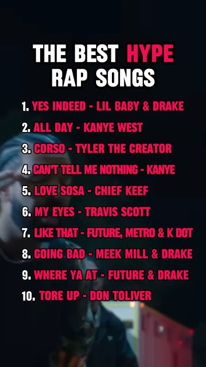 best-hype-rap-songs-rap-hiphop-kanyewest-drake-future-travisscott