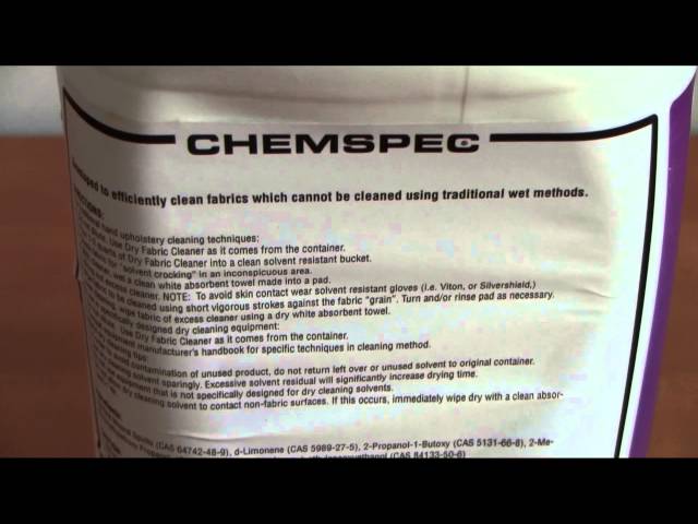 Carpet and Upholstery Chemicals » Dry Clean » PERCO - KemSpec